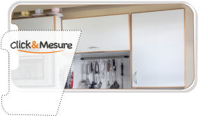 Changer sa façade de cuisine à partir d'une photo avec Click&Mesure