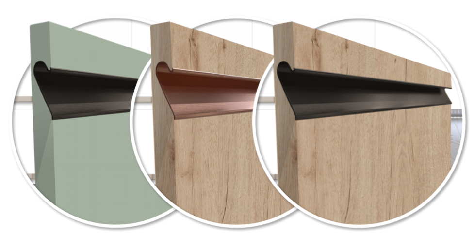 Façade de cuisine sur mesure compatible avec les caissons de cuisine IKEA