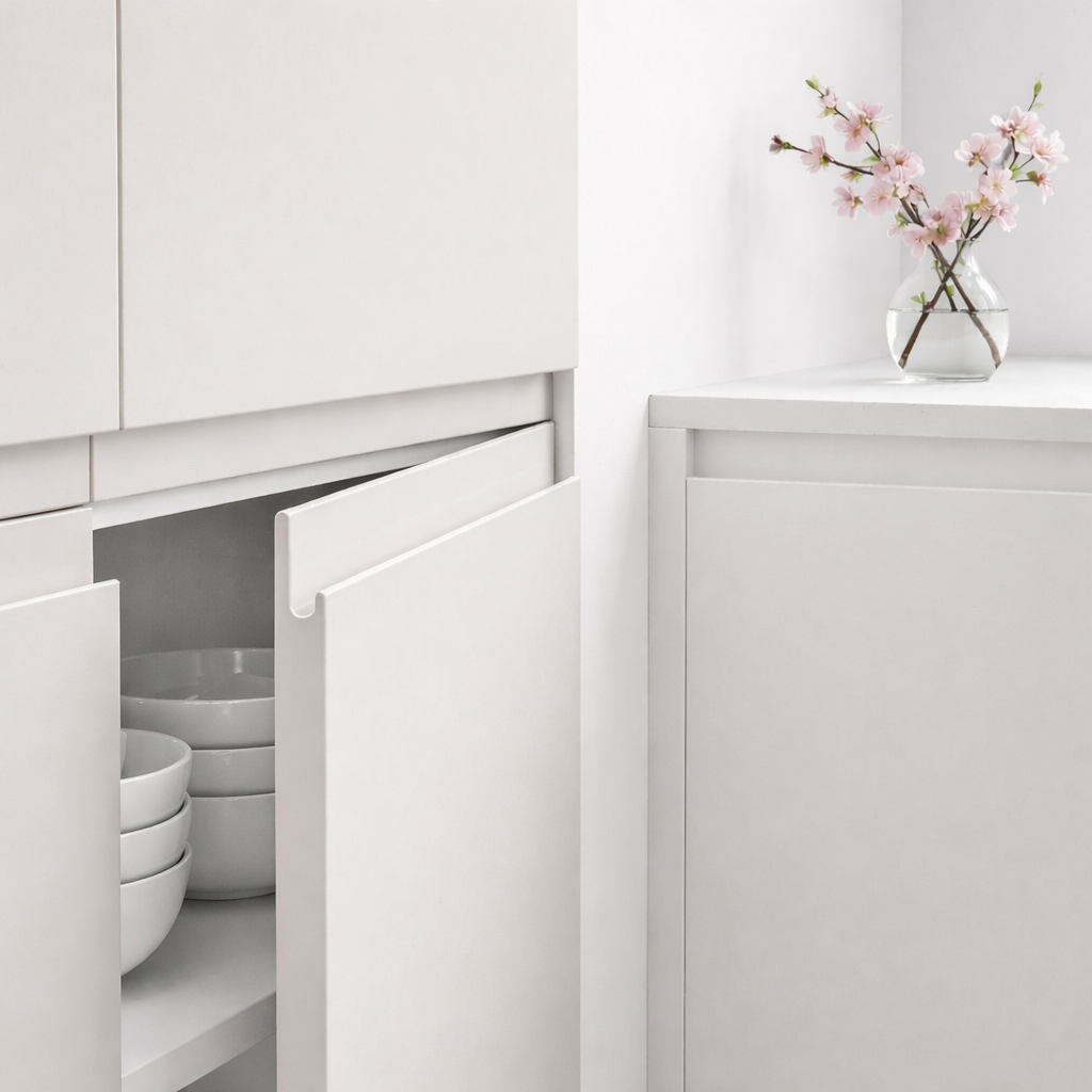Façade de cuisine Cashemere en finition Zénit supermate