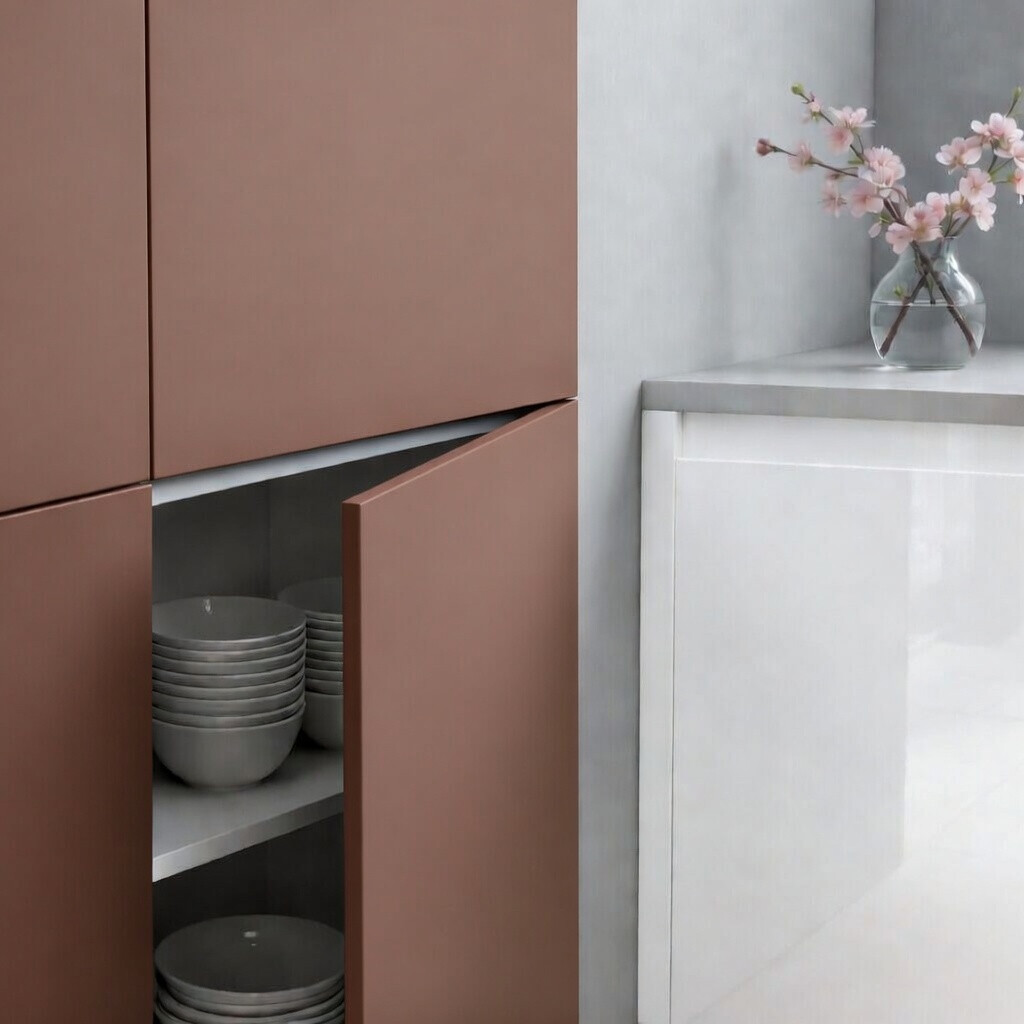 Façade de cuisine Mattdeco Cotto, mat couleur brique